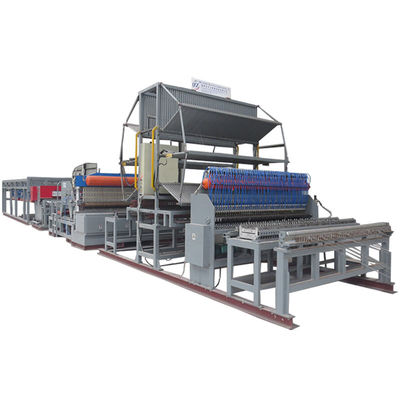 एलसीडी टच स्क्रीन 220V स्टील मेष वेल्डिंग मशीन निर्माण मजबूत करने के लिए बार