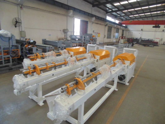 फिक्स्ड लेंथ स्टील रॉड वायर स्ट्रेटनिंग एंड कटिंग मशीन 380V 50HZ