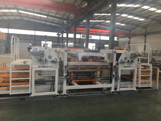 गार्डन बाड़ मेष के लिए अर्ध स्वचालित 686 वायर मेष झुकने मशीन Machine