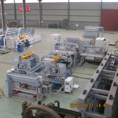 5-12mm 0.8Mpa Solenoid वाल्व के साथ मेष वेल्डिंग मशीन को मजबूत करना;
