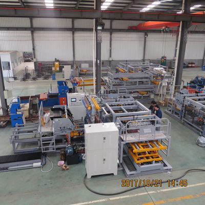 कैंटिलीवर / स्टैकिंग कंटेनर वायर मेष वेल्डिंग मशीन 220v