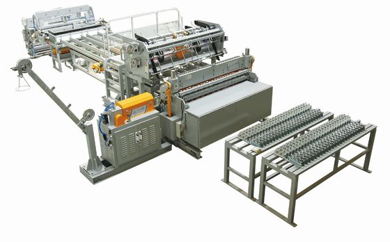 2-4 मिमी पूरी तरह से स्वचालित वायर शेल्फ 220v मेष वेल्डिंग मशीन