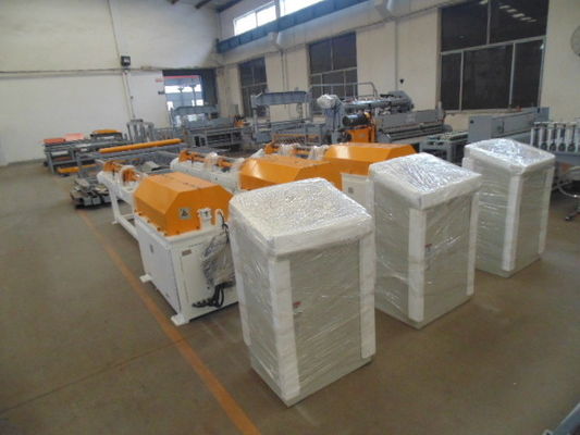 220v 0.7mpa एयर कंप्रेसर के साथ सीधी और काटने की मशीन